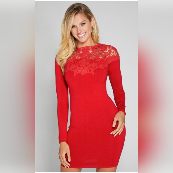 Marciano for (Guess) red dress size Small - Picture 2 of 5